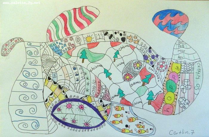 Art Studio PALETTE. Caitlin Wang Picture.   Fantasy Animals 