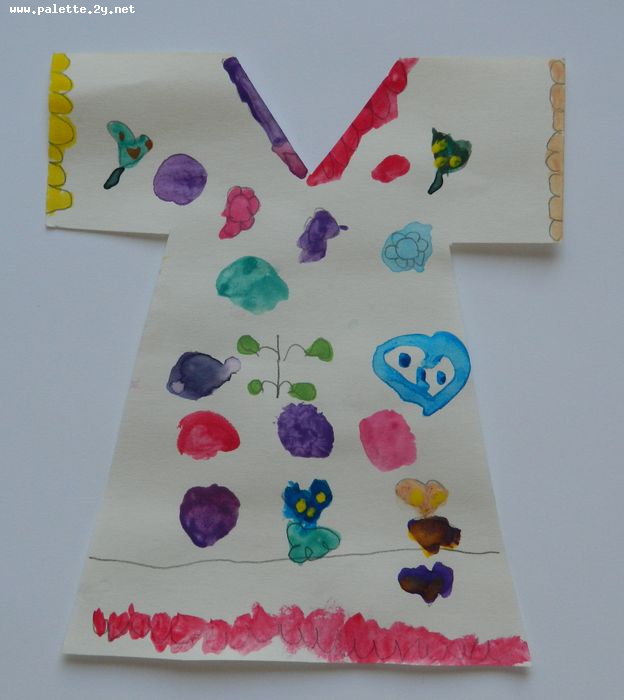 Art Studio PALETTE. Avrora Baiman Picture.   Design Clothes 