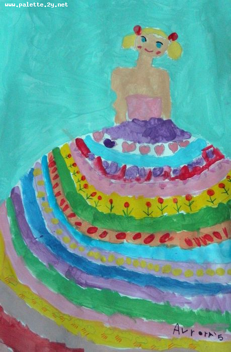 Art Studio PALETTE. Avrora Baiman Picture.   Design Clothes 