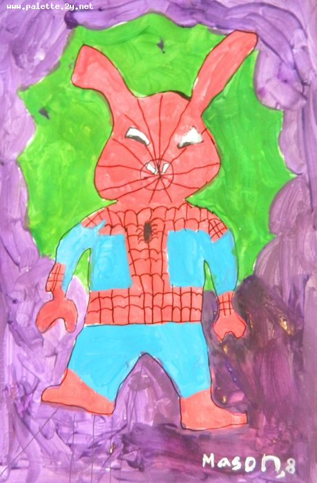 Art Studio PALETTE. Mason Chen Picture.  Tempera Fantasy Fairy Tail 