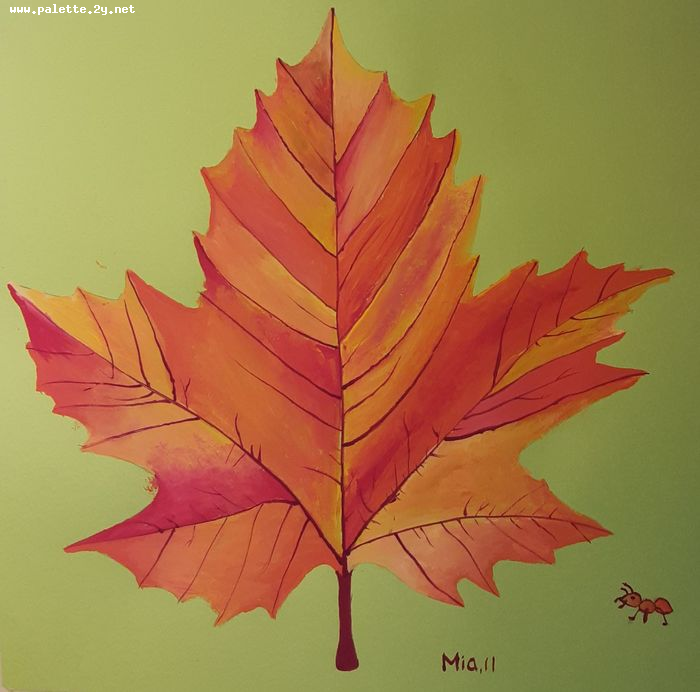 Art Studio PALETTE. Mia Guo Picture.   Plants Leaves 