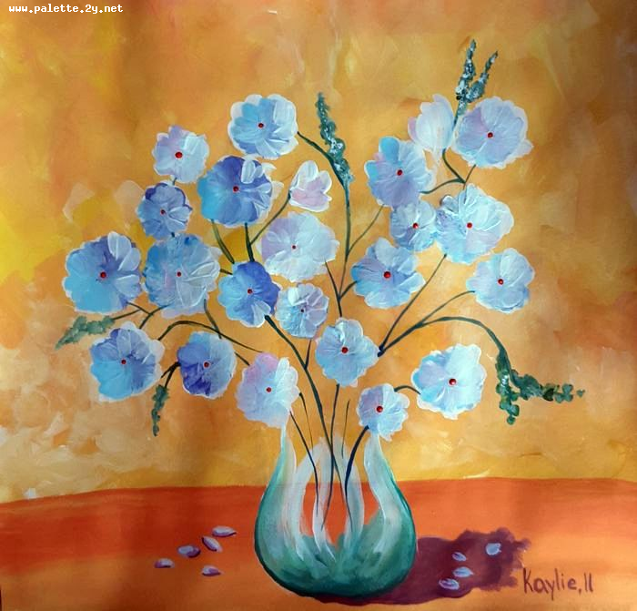 Art Studio PALETTE. Kaylie Wyroslak Picture.   Plants Flowers 