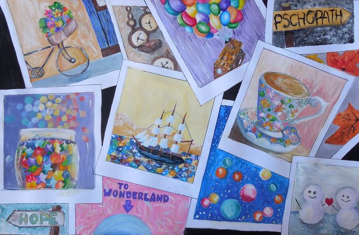 Art Studio PALETTE. Sandra Baraque Picture.   Design Studio 