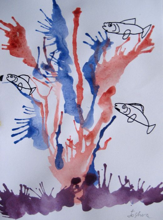 Art Studio PALETTE. Joshua Lukose Picture.   Fantasy Trees 