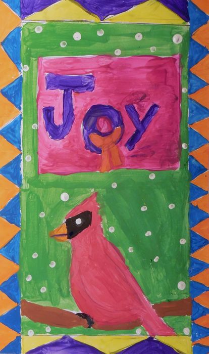 Art Studio PALETTE. Joshua Lukose Picture. Greeting Card  Holidays Christmas 