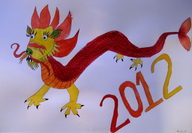 Art Studio PALETTE. Arina Guzhel Picture.   Holidays New Year 