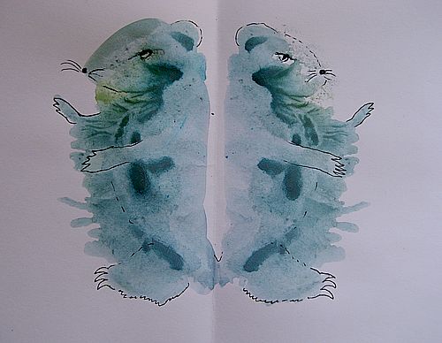 Art Studio PALETTE. Tony Cai Picture.  Watercolour, Ink Fantasy Imagenation 