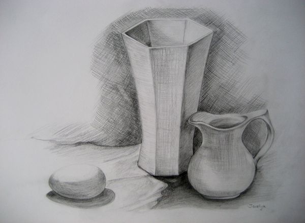 Art Studio PALETTE. Jacelyn Leo Picture.  Pencil   