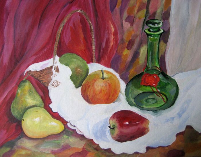 Art Studio PALETTE. Jacelyn Leo Picture. Fine Art Paper Watercolour Still Life Still Life 