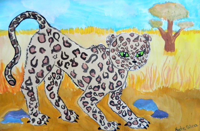 Art Studio PALETTE. Katya Silina Picture.   Animals Mix 