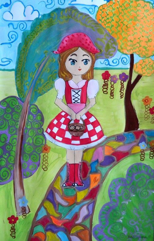 Art Studio PALETTE. Katya Silina Picture.   Fantasy Fairy Tail 