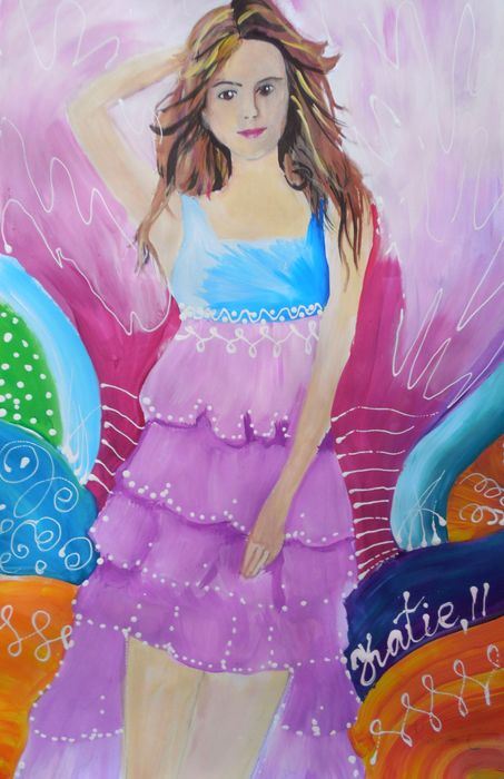 Art Studio PALETTE. Katya Silina Picture.   People People 