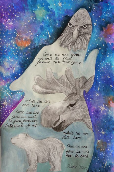 Art Studio PALETTE. Katya Silina Picture.   Animals Mix 