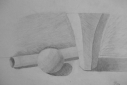 Art Studio PALETTE. Roy Kuo Picture.  Pencil   