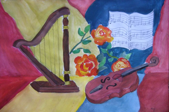 Art Studio PALETTE. Roy Kuo Picture.   Still Life Music 