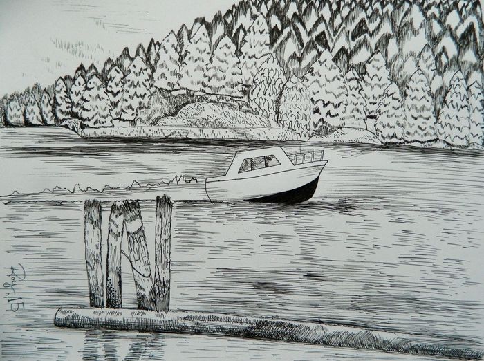 Art Studio PALETTE. Roy Kuo Picture.  Ink   