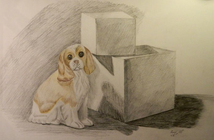 Art Studio PALETTE. Roy Kuo Picture.  Pencil Still Life Still Life 