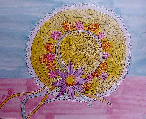 Art Studio PALETTE. Sarah Ziolkiewicz Picture.  Watercolour, Ink   