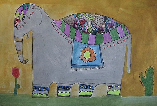 Art Studio PALETTE. Leena  Ballard Picture.   Animals Mix 