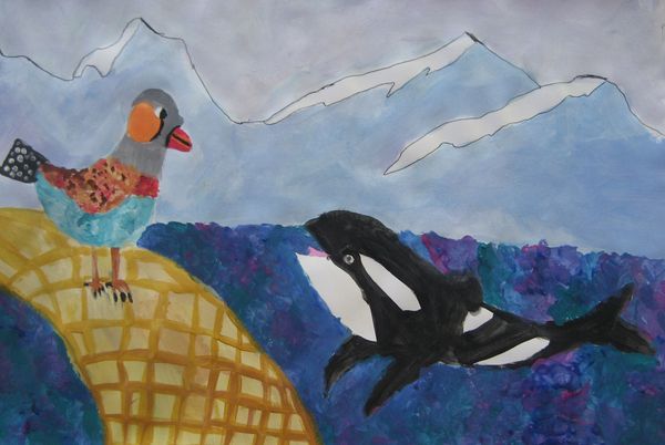 Art Studio PALETTE. Leena  Ballard Picture.     