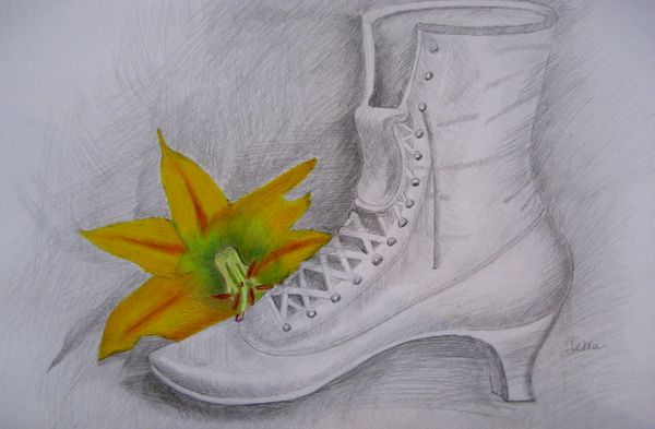 Art Studio PALETTE. Debra Sathanielle Picture.   Design Footwear 