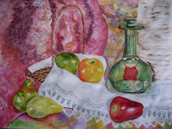 Art Studio PALETTE. Debra Sathanielle Picture.   Still Life Still Life 