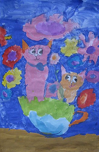 Art Studio PALETTE. Alyssa Lukose Picture.   Animals Cats 