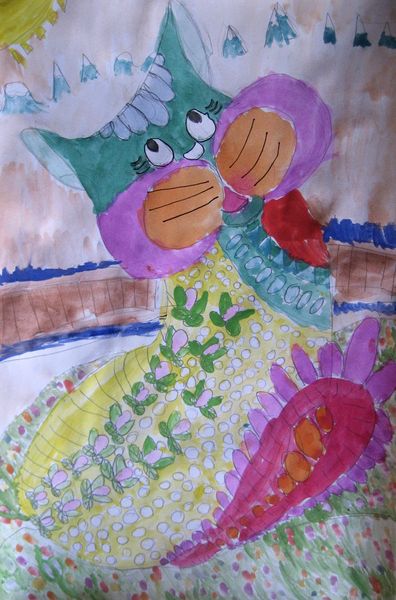 Art Studio PALETTE. Alyssa Lukose Picture.   Animals Cats 