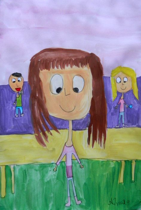 Art Studio PALETTE. Alyssa Lukose Picture.   People Selfportrait 