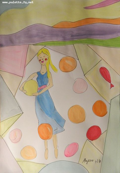 Art Studio PALETTE. Alyssa Lukose Picture.   People Activities 