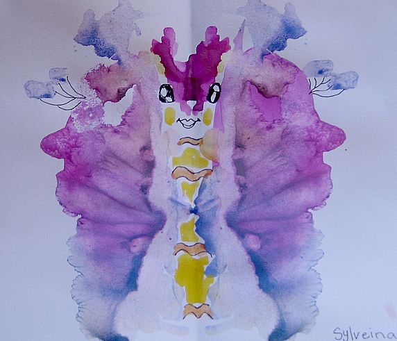 Art Studio PALETTE. Sylveina Siu Picture. Fine Art Paper Watercolour, Ink Fantasy Imagenation 