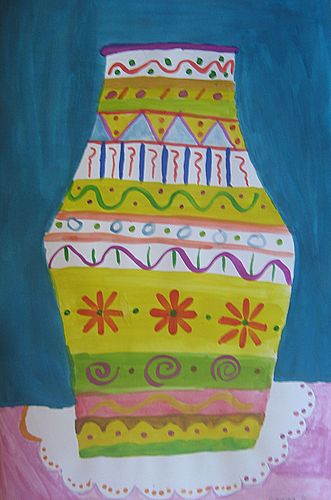 Art Studio PALETTE. Sylveina Siu Picture. Fine Art Paper Tempera   