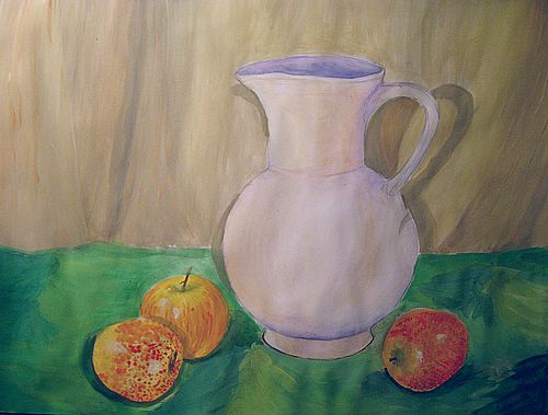 Art Studio PALETTE. Yliana  Akulenko Picture. Fine Art Paper Tempera   