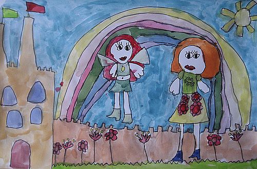 Art Studio PALETTE. Veronika Glyshakova Picture.  Watercolour, Ink   