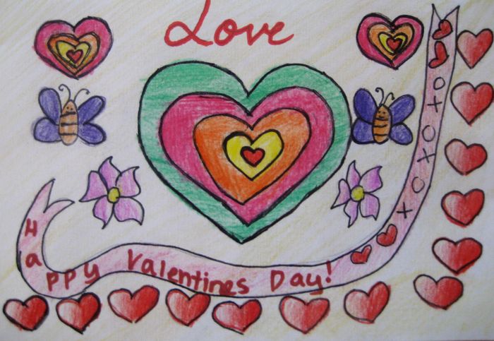 Art Studio PALETTE. Monika Feng Picture. Greeting Card    