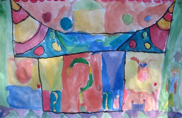 Art Studio PALETTE. Christopher Ballard Picture.   Fantasy Abstract 