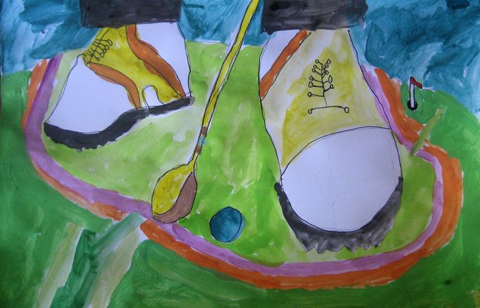 Art Studio PALETTE. Christopher Ballard Picture.   Design Footwear 