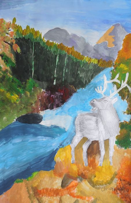 Art Studio PALETTE. Christopher Ballard Picture.   Animals Mix 