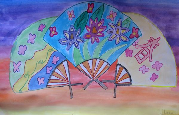 Art Studio PALETTE. Utae Kanauchi Picture.   Design Clothes 