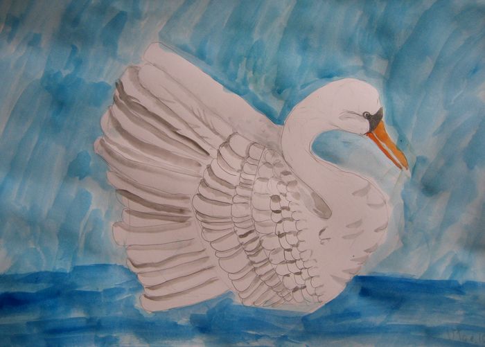 Art Studio PALETTE. Utae Kanauchi Picture.   Animals Birds 