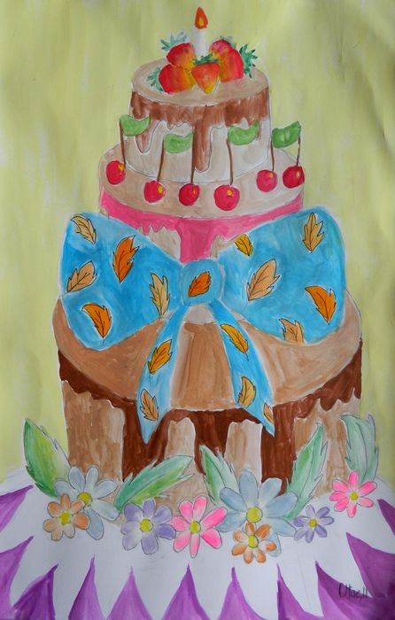 Art Studio PALETTE. Utae Kanauchi Picture.   Fantasy Cakes 