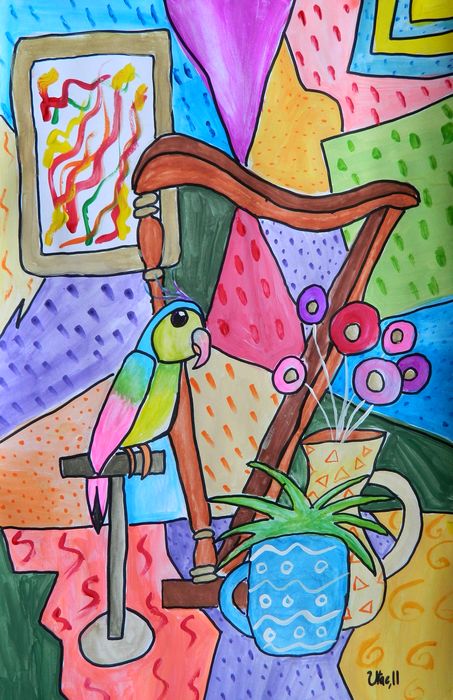 Art Studio PALETTE. Utae Kanauchi Picture.   Inspired by Missakian 