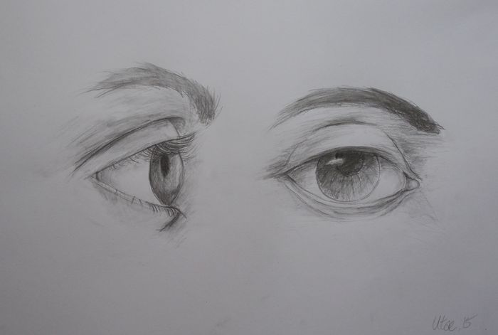 Art Studio PALETTE. Utae Kanauchi Picture.  Pencil   