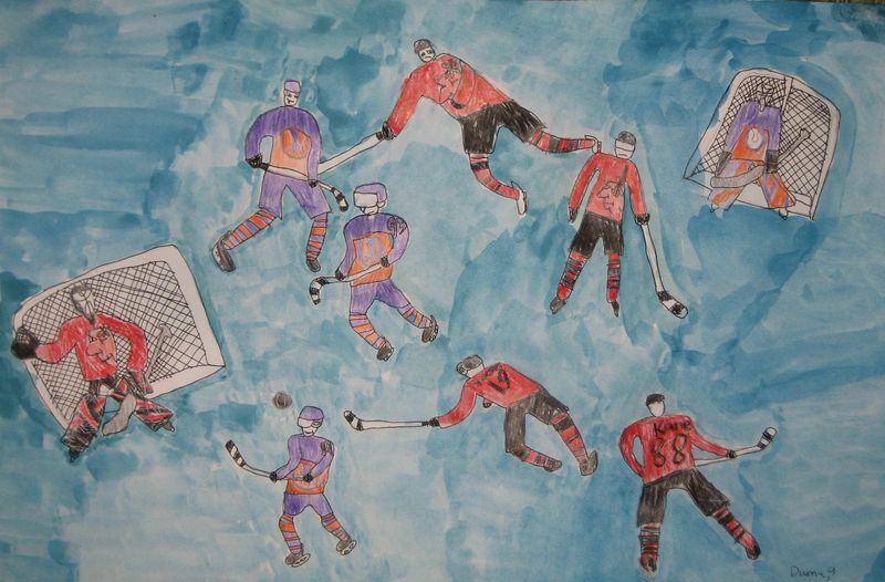 Art Studio PALETTE. Dima Likhachev Picture.   People Activities 