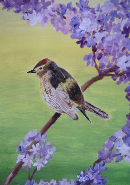 Art Studio PALETTE. Susan  Kuo Picture.  Acrylic   