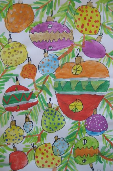 Art Studio PALETTE. Kirill Naumenko Picture. Fine Art Paper Tempera Holidays Christmas 