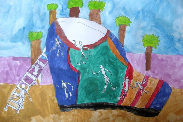 Art Studio PALETTE. Kamen Staykov Picture.   Design Footwear 