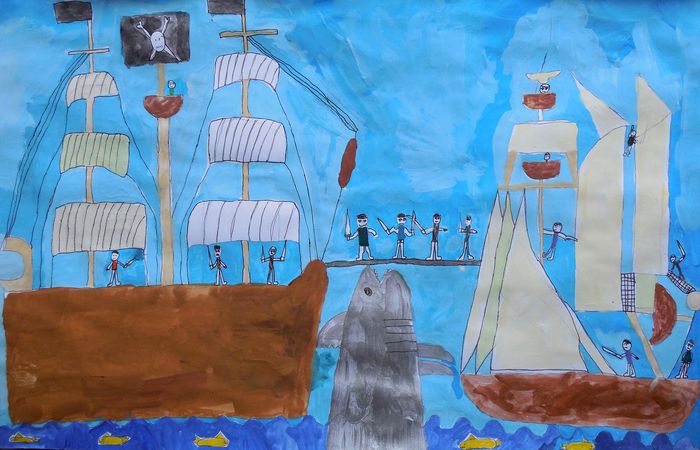 Art Studio PALETTE. Kamen Staykov Picture.  Watercolour, Ink Fantasy Imagenation 