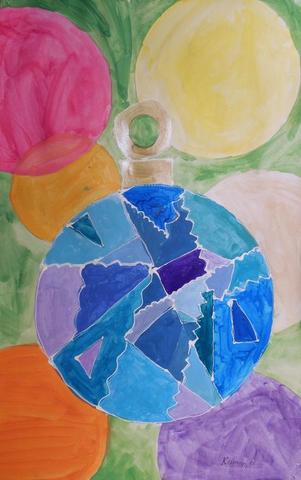 Art Studio PALETTE. Kamen Staykov Picture.  Tempera Holidays Christmas 