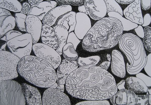 Art Studio PALETTE. Bogdan C. Picture.  Ink   